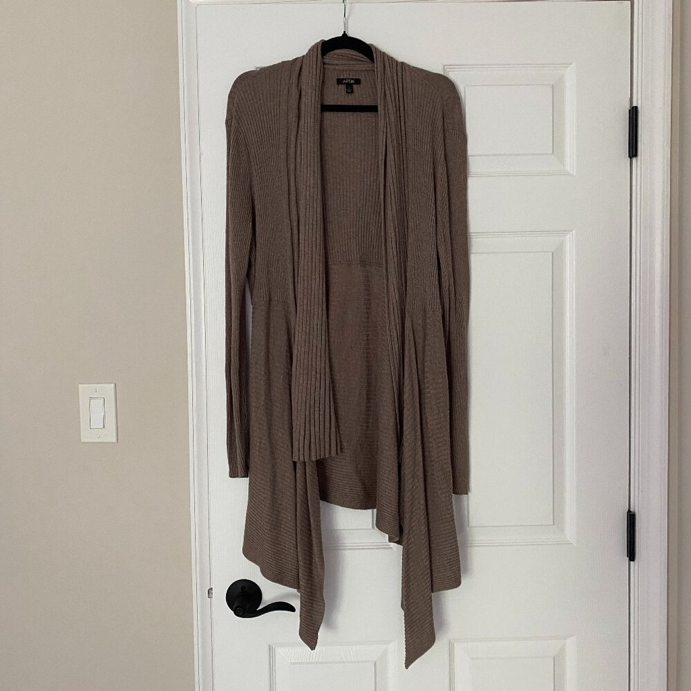 Apt. 9 Taupe Thin Cardigan Size 1X